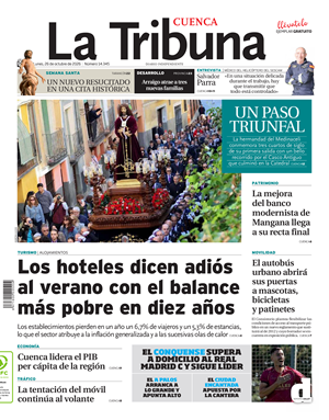 Cubierta La Tribuna de Cuenca