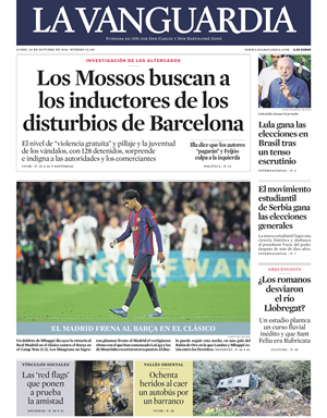 Cubierta La Vanguardia