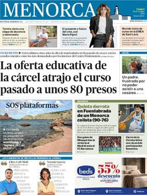 Cubierta Menorca - Es Diari