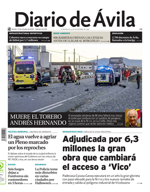 Cubierta Diario de Ávila