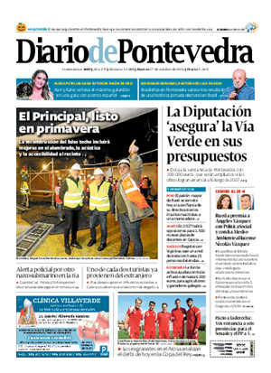 Cubierta Diario de Pontevedra