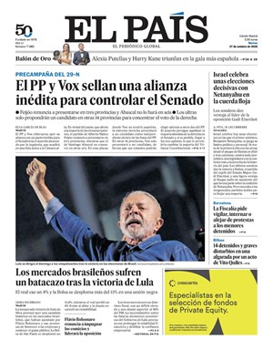 Cubierta El País