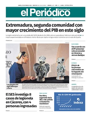 Cubierta El Periódico Extremadura