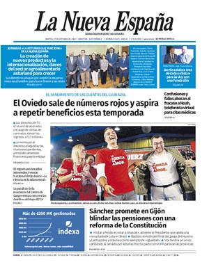 Cubierta La Nueva España