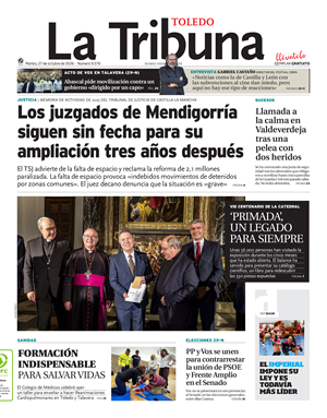 Cubierta La Tribuna de Toledo