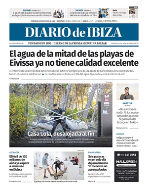 Cubierta Diario de Ibiza