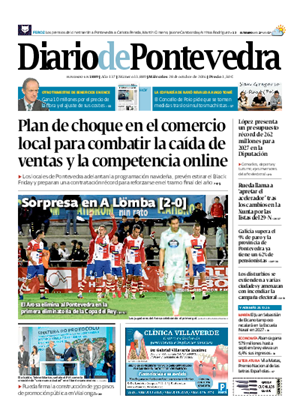 Cubierta Diario de Pontevedra