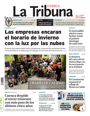 Cubierta La Tribuna de Cuenca
