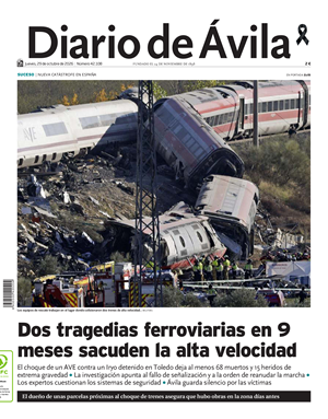 Cubierta Diario de Ávila