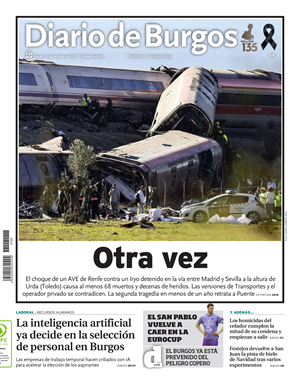 Cubierta Diario de Burgos