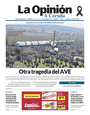 Cubierta La Opinión A Coruña