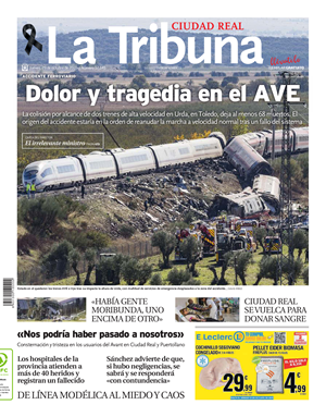 Cubierta La Tribuna de Ciudad Real