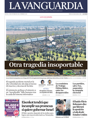 Cubierta La Vanguardia
