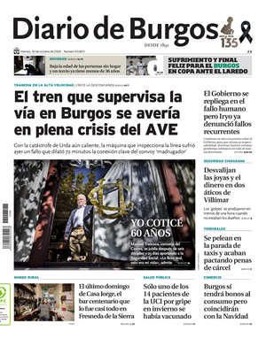 Cubierta Diario de Burgos