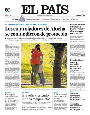 Cubierta El País