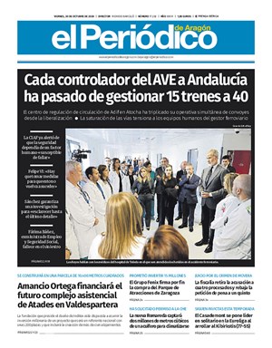 Cubierta El Periódico de Aragón