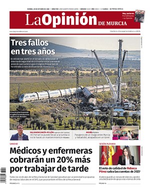 Cubierta La Opinión de Murcia