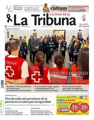 Cubierta La Tribuna de Ciudad Real
