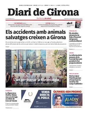 Cubierta Diari de Girona