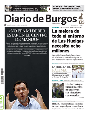 Cubierta Diario de Burgos
