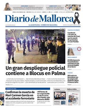 Cubierta Diario de Mallorca
