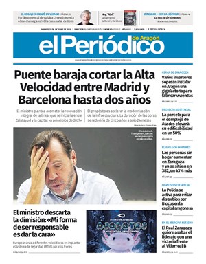 Cubierta El Periódico de Aragón