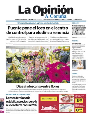 Cubierta La Opinión A Coruña