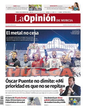 Cubierta La Opinión de Murcia