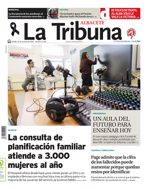 Cubierta La Tribuna de Albacete